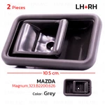 For Mazda Magnum 323 B2000 B2600 626 1985 Pair Gray Inner Door Handle. Fixed Price $39.92.