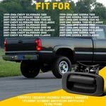 Exterior Tailgate Handle With Bezel Fit For 1999-2007 Chevy Silverado 1500 2500. Fixed Price $18.89.