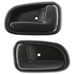 Interior Door Handle For 93-97 Toyota Corolla Set Of 2 Black Plastic. Fixed Price $17.61.