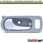 Chrome Gray Inside Door Handle For Buick Allure 05-09 Lacrosse Front Driver. Fixed Price $19.38.