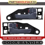 2PCS Front Left & Right Side Gray Interior Door Handle For Toyota Solara 99-03. Fixed Price $33.99.