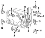 Genuine Ford Handle Inside F2DZ-5421818-A. Fixed Price $62.36.