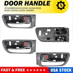 Door Handle Inside Gray Chrome Left & Right 2PAIR Set For 02-06 Toyota Camry. Fixed Price $21.99.