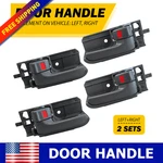 Set Of 4 Gray Inner Inside Interior Door Handle For 2003-2008 Toyota Corolla. Fixed Price $19.99.