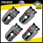 4X Interior Door Handle Gray For 2004-2009 Kia SPECTRA5 Front Rear Lh. Fixed Price $24.69.