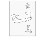 Genuine Ford Interior Grab Bar LC5Z-5431407-BH. Fixed Price $43.49.