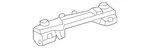 Genuine Mercedes-benz Grab Handle 166-810-05-54-1D03. Fixed Price $27.72.