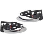 Door Handle Set For 2007-2011 Toyota Camry Front Rear Blk Knob/chr Lvr 2-PCS. Fixed Price $41.39.