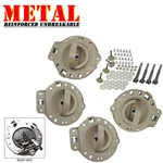 Set Of 4PCS Interior Inner Door Handle New For 2006-2010 Jeep Commander Tan Bolt. Fixed Price $39.92.