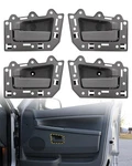 4PCS Interior Door Handle Inside Front Rear Lh For 05-10 Jeep Grand Cherokee. Fixed Price $35.33.