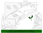 2017-2021 Subaru Impreza/ascent/legacy/outback Assist Rail New Oem 92041AL02AME. Fixed Price $20.49.