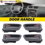 4PCS Inside Interior Door Handle Front + Rear Set Fit For Toyota Camry 1997-2001. Fixed Price $17.09.