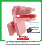 Pink 69759-14050 Toyota Oem Genuine Snap( For Rear Door Inside Handle. Fixed Price $15.60.