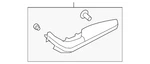 Genuine Mercedes-benz Interior Door Pull Handle 213-720-57-00-64-9H15. Fixed Price $125.40.
