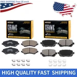 Front Rear Ceramic Brake Pads For Town Country Grand Caravan Journey Routan. Fixed Price $38.47.