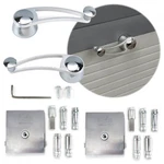 Billet Open Window Cranks With Switches (pair) Autoloc AUTDNWC001S Street Custom. Fixed Price $299.95.
