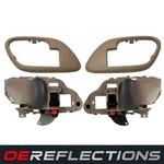 4PC Inside Door Handle Set W/ Bezels L&r Tan Beige New For 95-99 Chevy Gmc Truck. Fixed Price $36.95.