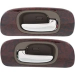Door Handle Set For 1999-2004 Chrysler 300M Sedan Rear Gray W/chrome Lever 2-PCS. Fixed Price $98.70.