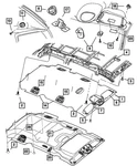 Genuine Mopar Grab Handle Right SH74BD1AC. Fixed Price $26.18.