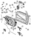 Genuine Mopar Door Handle Spacer 55397411AA. Fixed Price $11.43.
