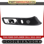 Front Right Side Black + Chrome Interior Door Handle Ford Explorer 11-15. Fixed Price $58.99.