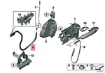 Bmw F07 520D 528I 530D 155KW Bowden Cable Door Opener Front 51217197802. Fixed Price $48.50.