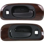 Interior Door Handle Set For 99-2004 Chrysler 300M Front Left & Right Black. Fixed Price $89.33.