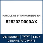 2000-2006 Hyundai Elantra Handle Assembly-door Inside Oem New 826202D000AX. Fixed Price $78.32.