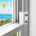 Sliding Window Locks (6 Sets), Secure With Key, 6, Silver. Fixed Price $28.88.