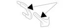 Genuine Mercedes-benz Grab Handle 203-810-08-51-1434. Fixed Price $59.15.