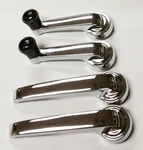 1957-66 Ford Pickup Truck & Bronco Door Handle Window Crank Set 2 Pair. Fixed Price $75.00.