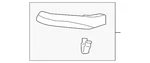 Genuine Toyota Pull Handle 74611-47040-B0. Fixed Price $53.15.
