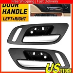 Inner Fits 07-13 Chevy Silverado Door Handle Black Chrome Lever Front Left&right. Fixed Price $84.54.