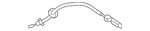 Genuine Volkswagen Opener Cable 3G8-837-085. Fixed Price $43.11.