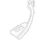 Genuine Volkswagen Interior Door Pull Handle 1K0-867-180-D-81U. Fixed Price $37.27.