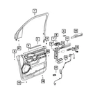 Genuine Mopar Inside Release Handle Right 7JM061X7AA. Fixed Price $63.46.