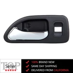 For 94-97 Honda Accord Door Handle Chrome Black Interior Rear Left Side. Fixed Price $8.89.
