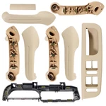 Beige Inside Door Handle Cover Bracket Grab Bezel Trim For Jetta Golf MK4 6X. Fixed Price $144.77.