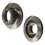 For Navistar 1652SC 2004-2006 Brake Discs Rear 2-WHEEL Set Natural Vented. Fixed Price $259.26.