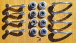 Door Handle Window Cranks Escut 1949 Dodge Plymouth Chrysler Mopar Desoto 50. Fixed Price $311.11.