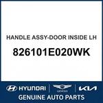 2006-2011 Hyundai Accent Handle Assembly-door Inside Oem New 826101E020WK. Fixed Price $62.33.