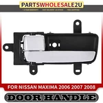 Front/rear Left Black & Chrome Interior Door Handle For Nissan Maxima 2006-2008. Fixed Price $22.99.