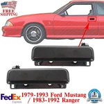 Front Exterior Door Handles Zinc Black 1979-93 Ford Mustang / 1983-92 Ranger. Fixed Price $26.09.
