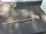Oem Vw Karmann Ghia Left Inner Door Handle Release Mechanism W/ Linkage Bar. Fixed Price $160.00.