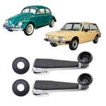 Kit 4PC Window Crank Handle Chromed Buffer Seals Vw T1 Bug Beetle Ghia T2 Bus T3. Fixed Price $30.00.