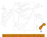 Gm Oem 16-22 Spark Rear Door Interior Trim-window Handle 94543673. Fixed Price $27.40.