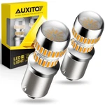 Auxito 1156 Amber Led Turn Signal Light Bulbs Error Free Anti Hyper Flash Bright. Fixed Price $57.94.