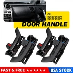 Interior Door Handle For 2003-2008 Hyundai Tiburon Set Of 4 Black. Fixed Price $31.82.