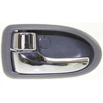 Front Chrome & Gray Interior Inside Door Handle Left Driver For 00-06 Mazda Mpv. Fixed Price $12.47.