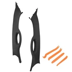 2X A-pillar Interior Trim W/ Assist Handle Front Lh Rh Black Fit 04-08 Ford F150. Fixed Price $56.72.